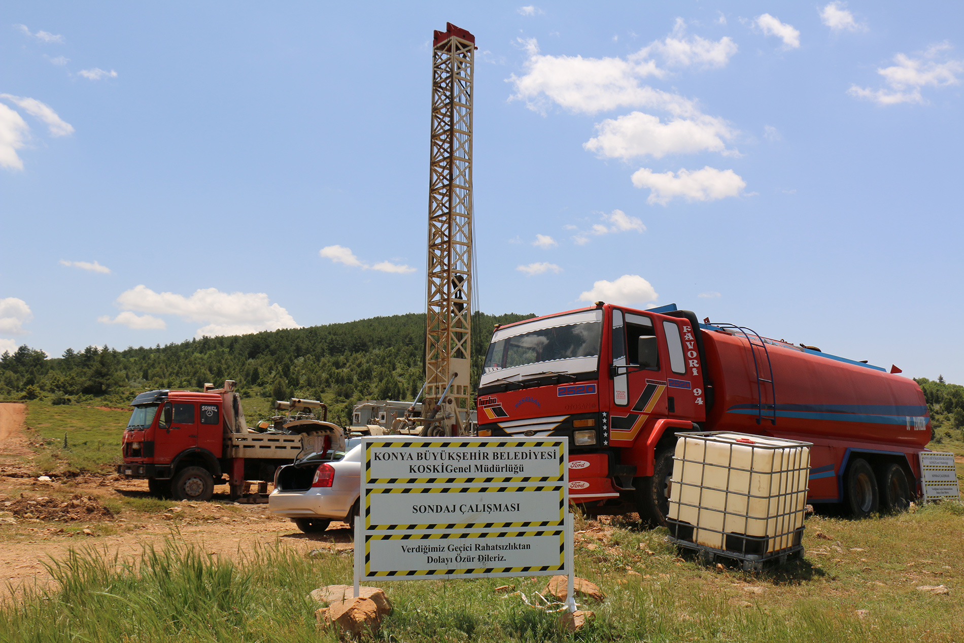 5 İlçede 7 Mahallenin Daha Su İhtiyacı Giderildi