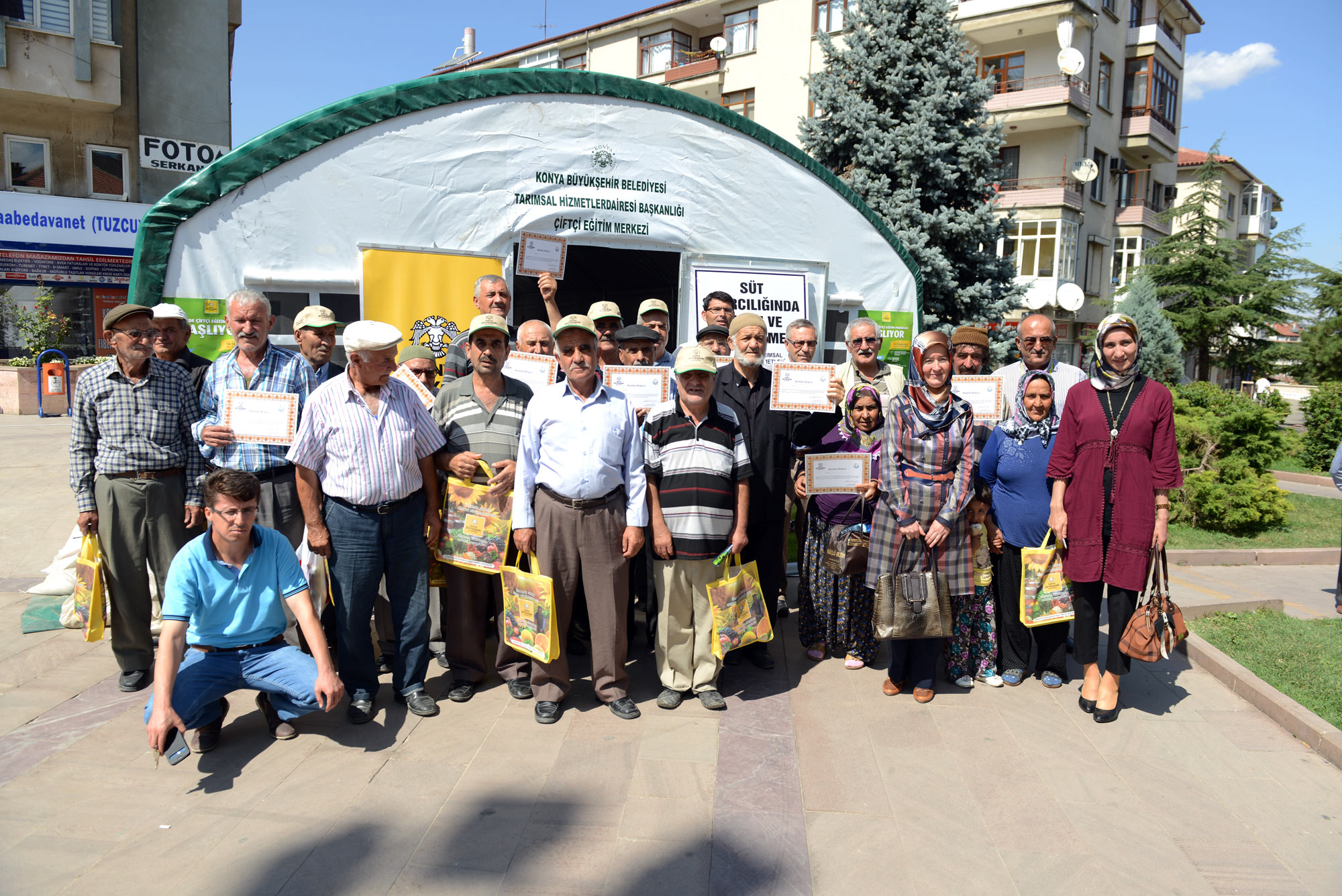 Büyükşehir’den 9 Bin Çiftçiye Eğitim