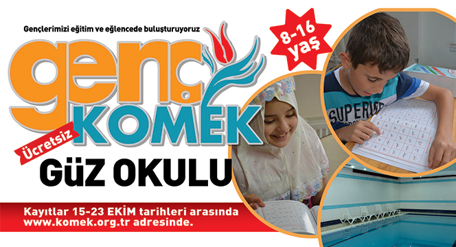 Öğrenciler Hafta Sonu Genç KOMEK’te