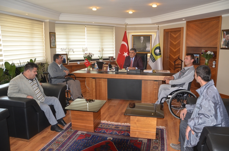 Ereğli Tüm Engelliler Derneğinden Özgüven’e Ziyaret