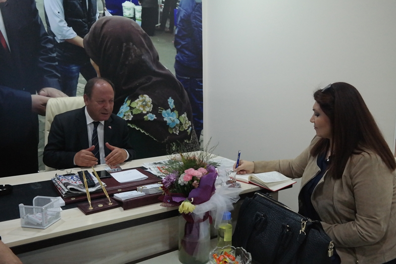 YENİÇAĞ GAZETESİ YAZARINDAN OPRUKÇU'YA ZİYARET