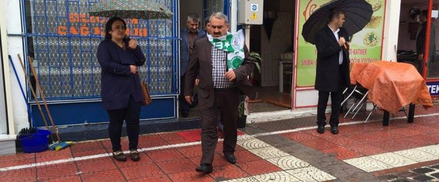 ETYEMEZ EREĞLİ’DE ESNAF ZİYARETİNDE BULUNDU