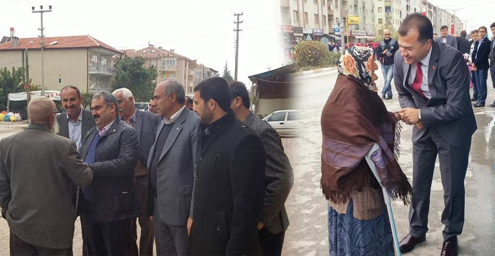 ETYEMEZ VE ÖZDOĞAN SEÇİM ÇALIŞMALARINI SÜRDÜRDÜ