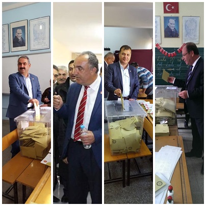 Konya Milletvekili Adayları Ereğli’de Oylarını Kullandı