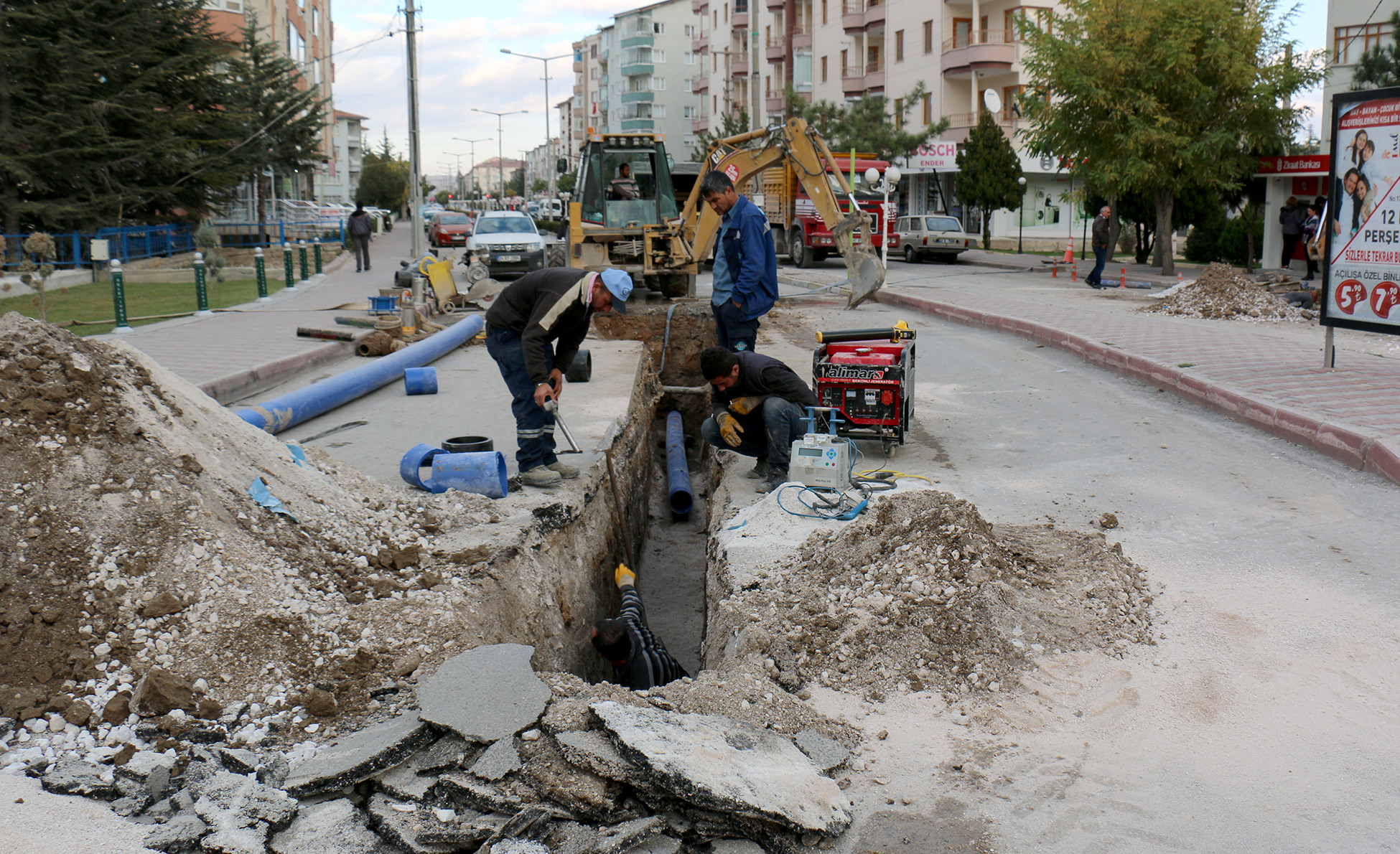 Ereğli’de Su Hatları Yenilendi