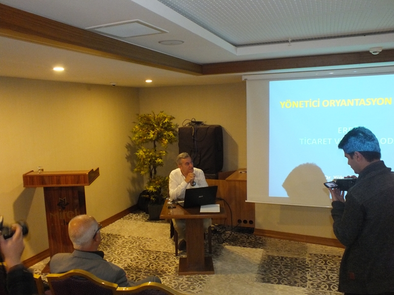 TİCARET VE SANAYİ ODASI TARAFINDAN ORYANTASYON EĞİTİMİ  VERİLDİ‏