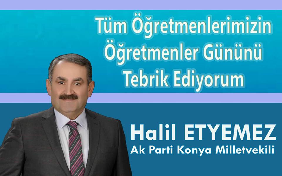 Etyemez'den Öğretmenler Günü Mesajı