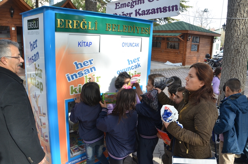 Öğrencilerden Kitap Kampanyasına Destek