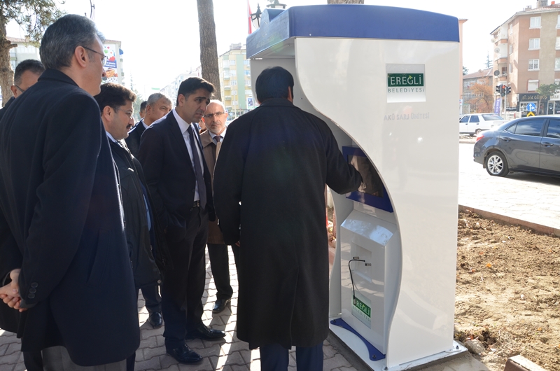 AKÜ ŞARJ ÜNİTESİ HİZMETE SUNULDU