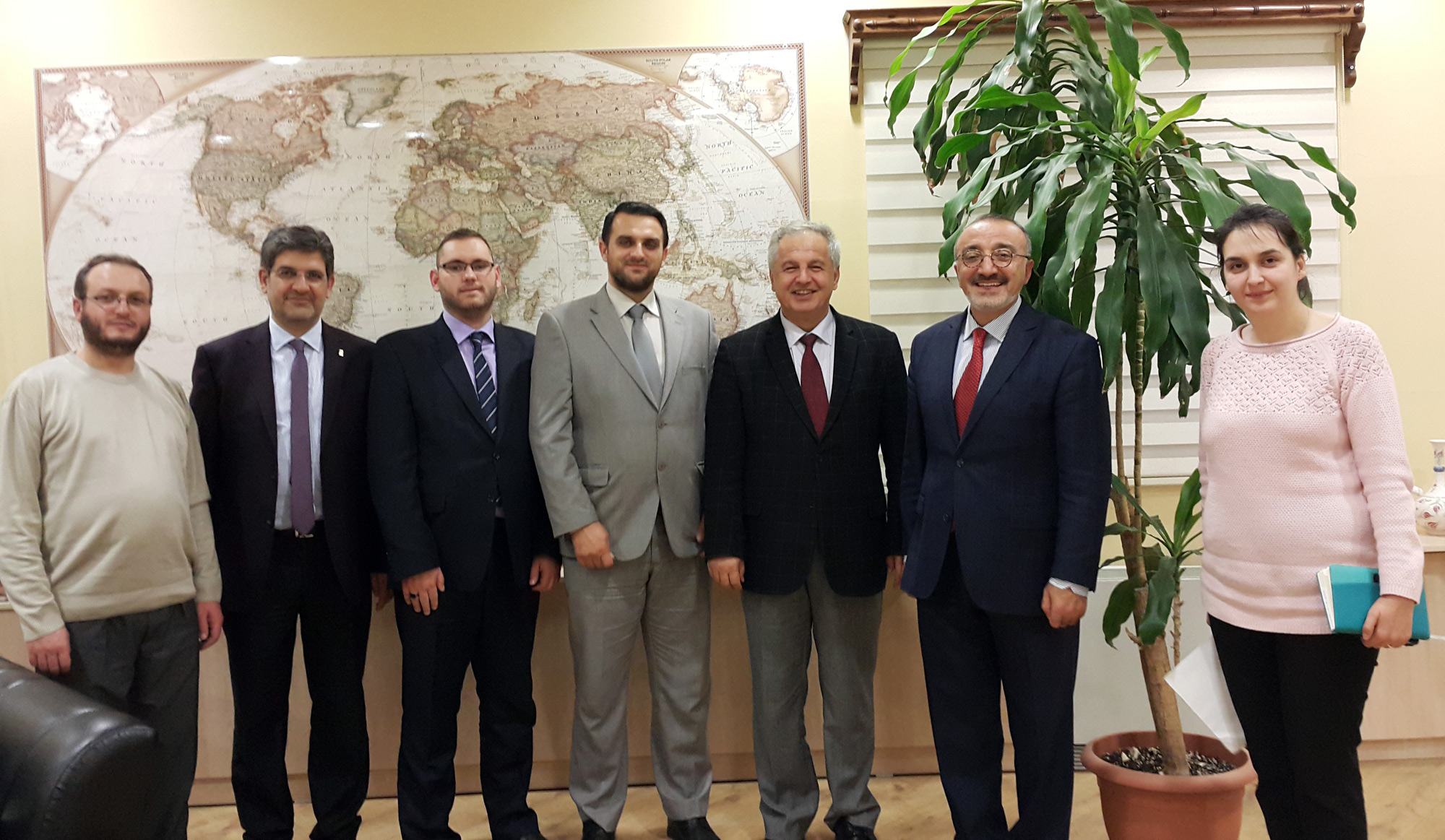 Afgan ve Kosovalı Heyet Büyükşehir’de