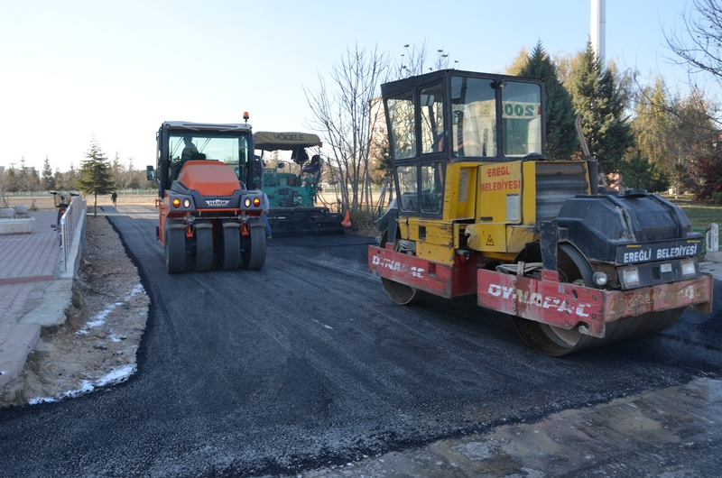 Ereğli'nin Her Köşesi Asfaltla Tanışıyor