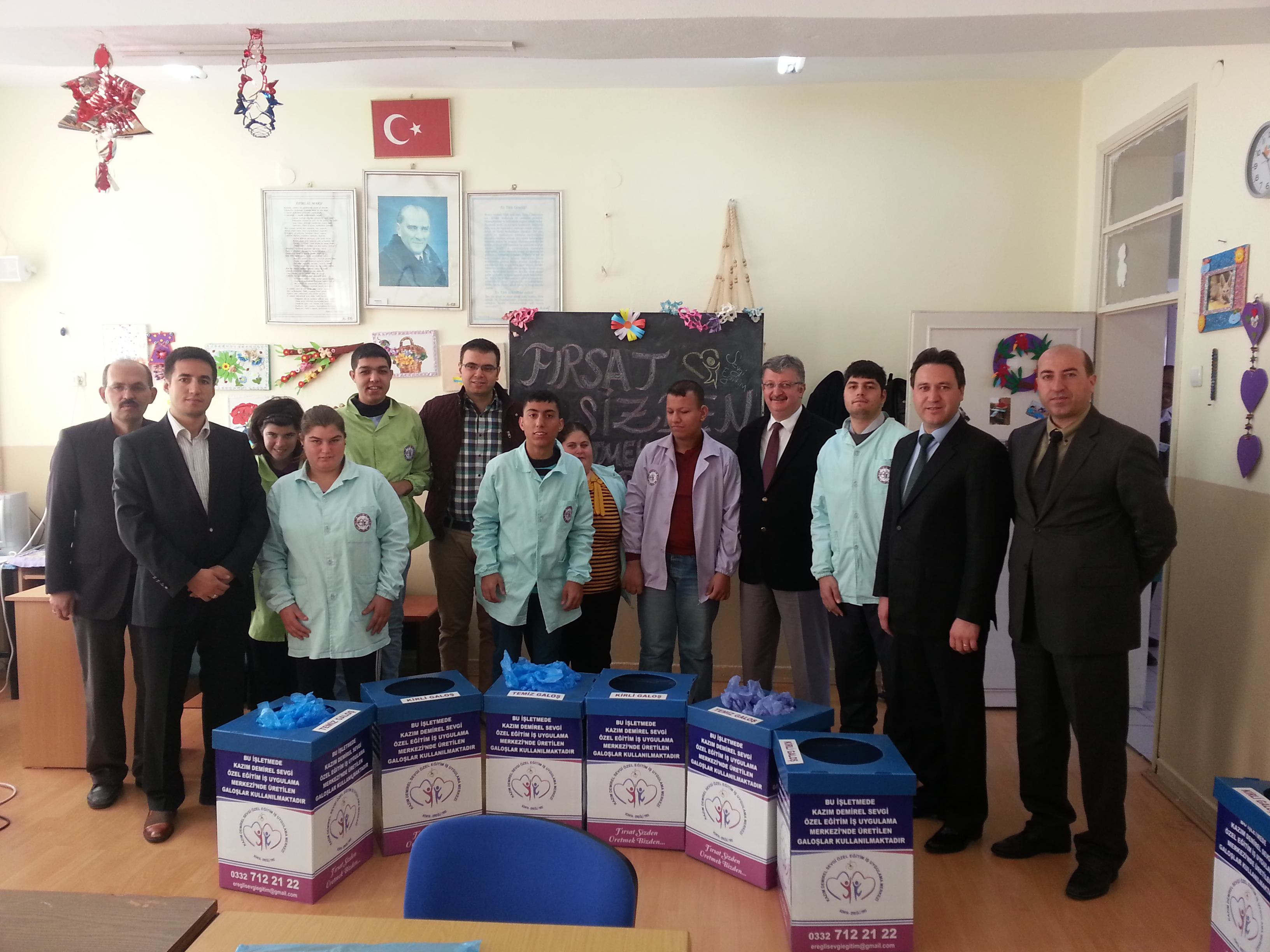 Kaymakam Ömer Lütfi YARAN'dan ziyaret