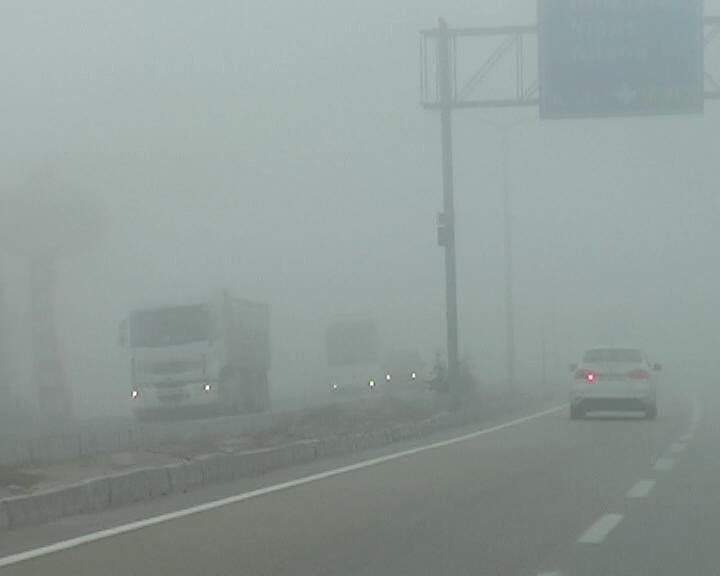 Sis Araç Trafiğini olumsuz etkiliyor