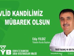 Mevlid Kandiliniz Mübarek Olsun