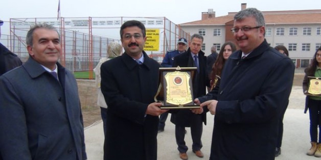 YENİ SPOR TESİSLERİ, DESTEKLER İLE AÇILDI