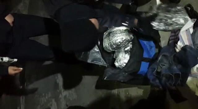 Konya Ereğli yolunda, yolcu otobüsünde 6 kilogram esrar ele geçirildi