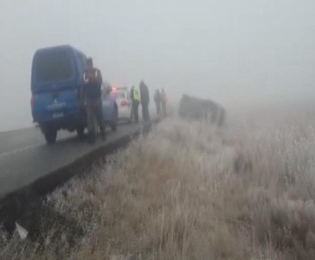 Sis 11 Aracın karıştığı zincirleme kazaya neden oldu