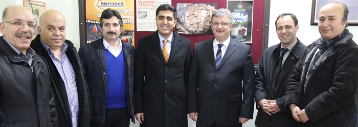 Ereğli ve Halkapınar kaymakamları ANFODER ve ERDAK'ı ziyaret etti