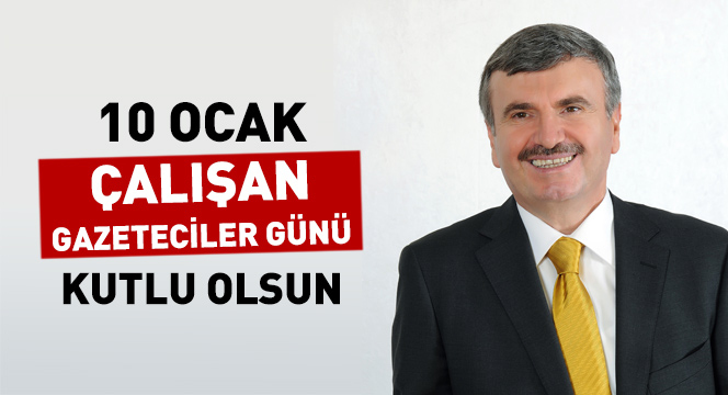 10 Ocak Çalışan Gazeteciler Günü Kutlu Olsun