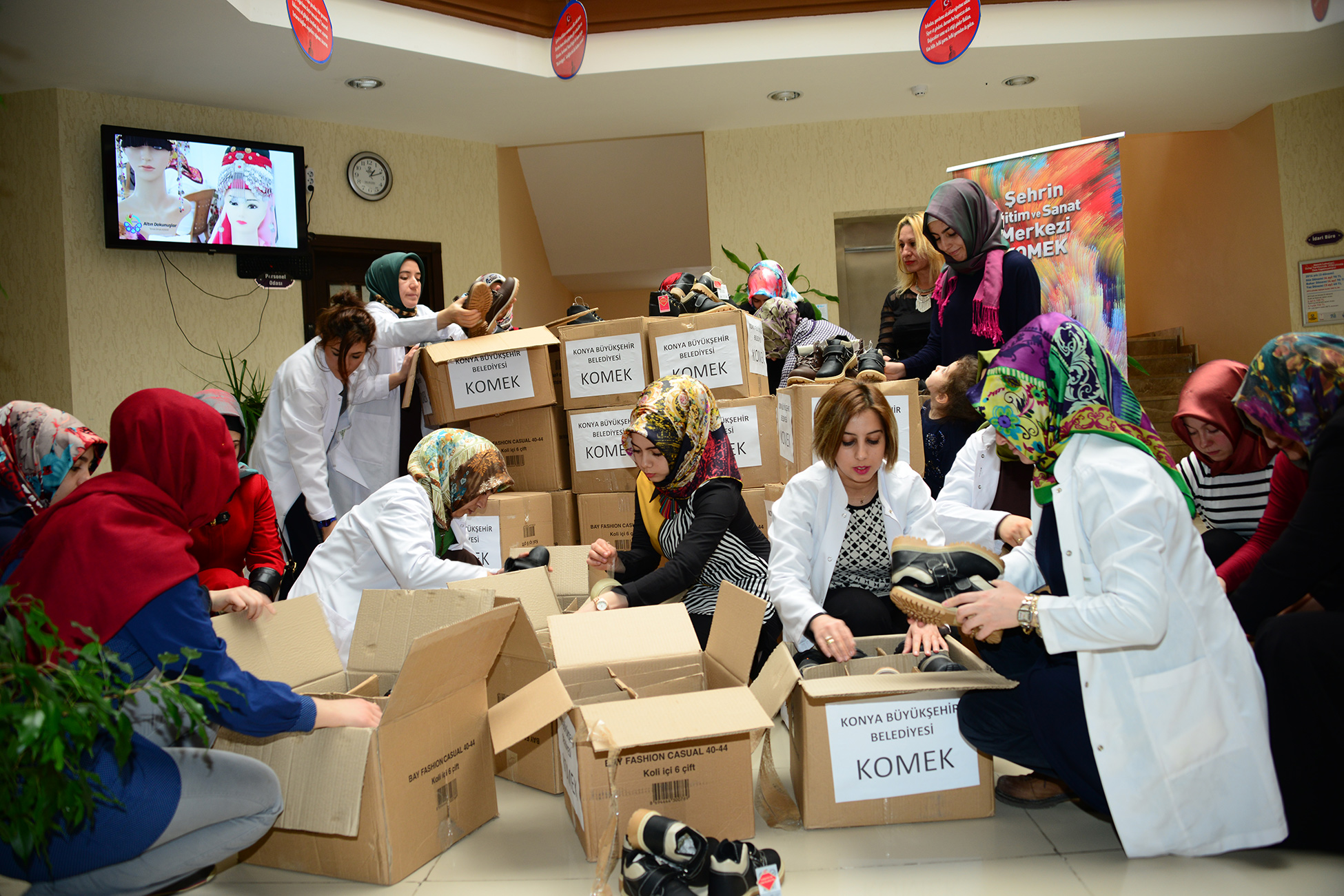 KOMEK Mensupları ve Mezunlarından Sosyal Dayanışma Örneği