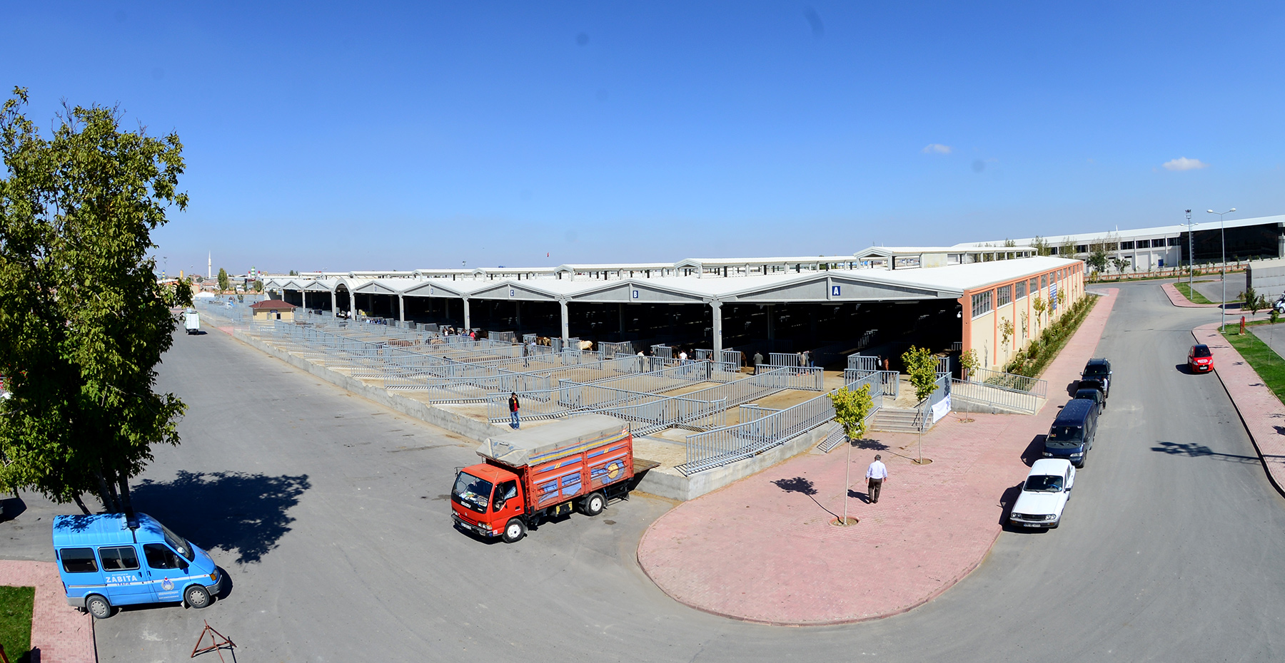 Modern Hayvan Pazarı ve Saman Borsası İlgi Görüyor