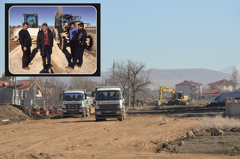 Ereğli'de Yeni Yollar Açılıyor