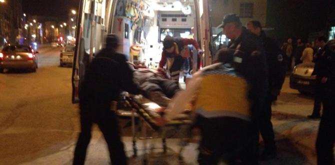 Bıçaklanan Şahıs Ağır Yaralandı