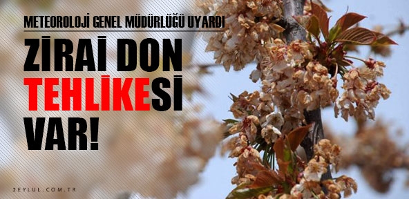 Meteoroloji!..Sıcaklıklar  düşüyor,  don Bekleniyor!