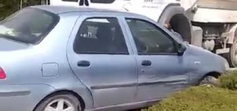 Uğur Mumcu Caddesinde Trafik Kazası