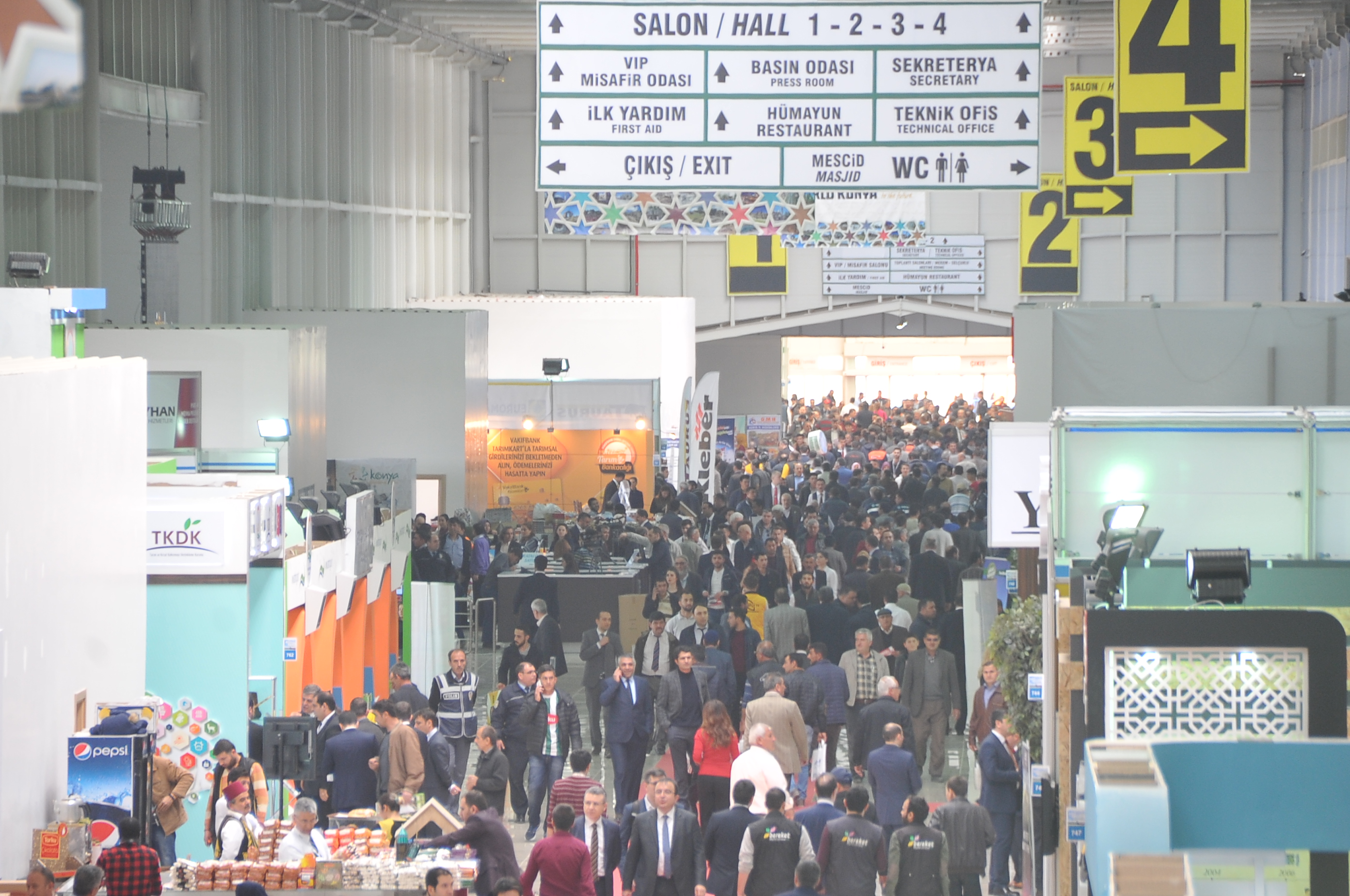 Konya Tarım Fuarı Rekor Ziyaretçiyle Kapılarını Kapattı...