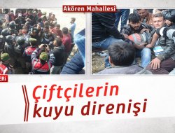 Çiftçiler ile Görevliler Karşı Karşıya Geldiler