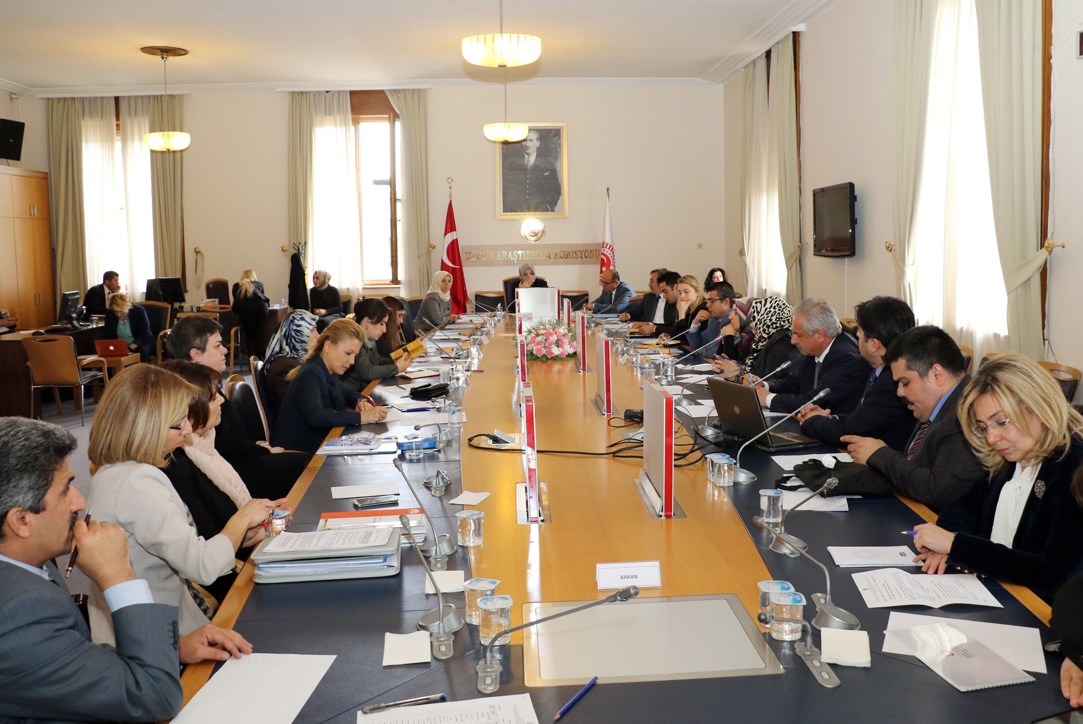 TBMM Komisyonunda Aile Destek Merkezi Anlatıldı