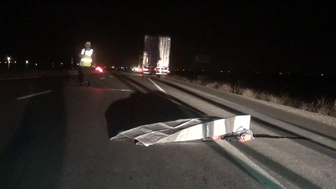 Kamyonun Çarptığı Yaya Hayatını Kaybetti