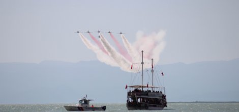 Türk Yıldızları Beyşehir Gölü Üzerinde 2’inci Kez Gösteri Yapacak