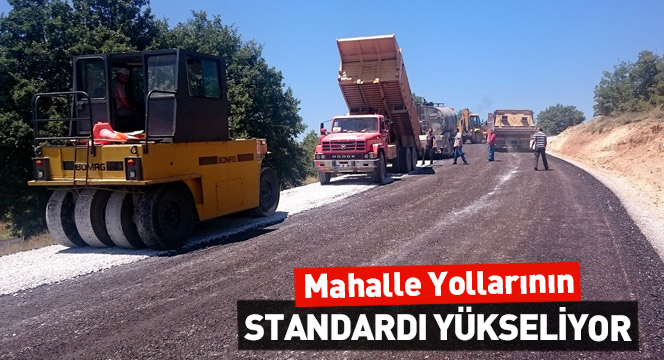 Konya’da Mahalle Yollarının Standardı Yükseliyor