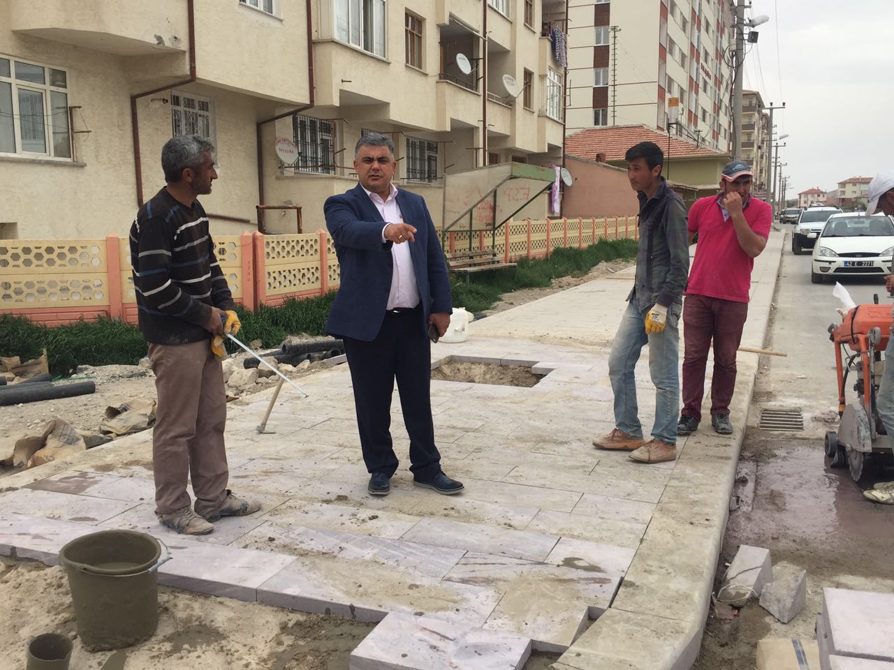 Artık Andezit Taşlı Kaldırımlar Olacak