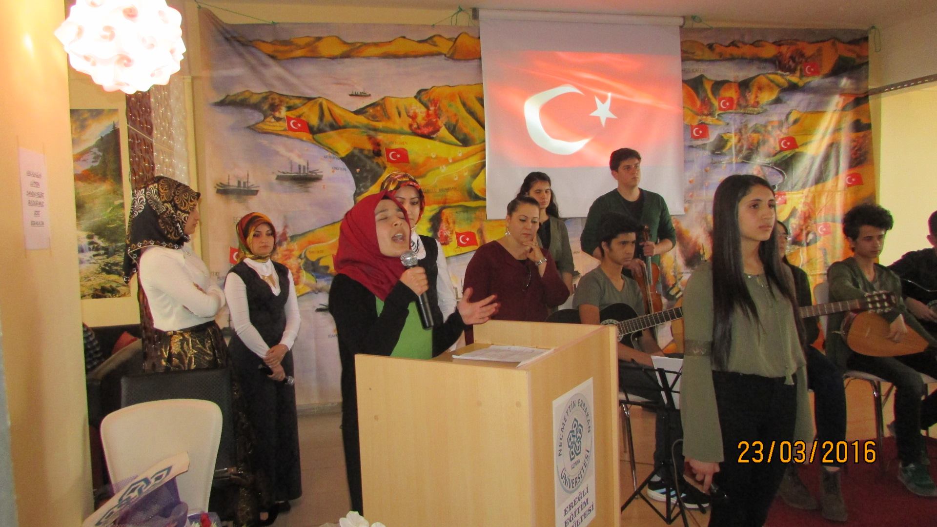 Ereğli Eğitim Fakültesi Ööğrencilerinden Çanakkale Zaferi Konferansı