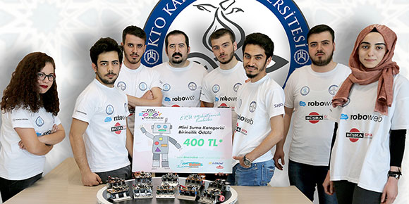 KTO Karatay Üniversitesi Robot Topluluğu Ödülleri Topladı