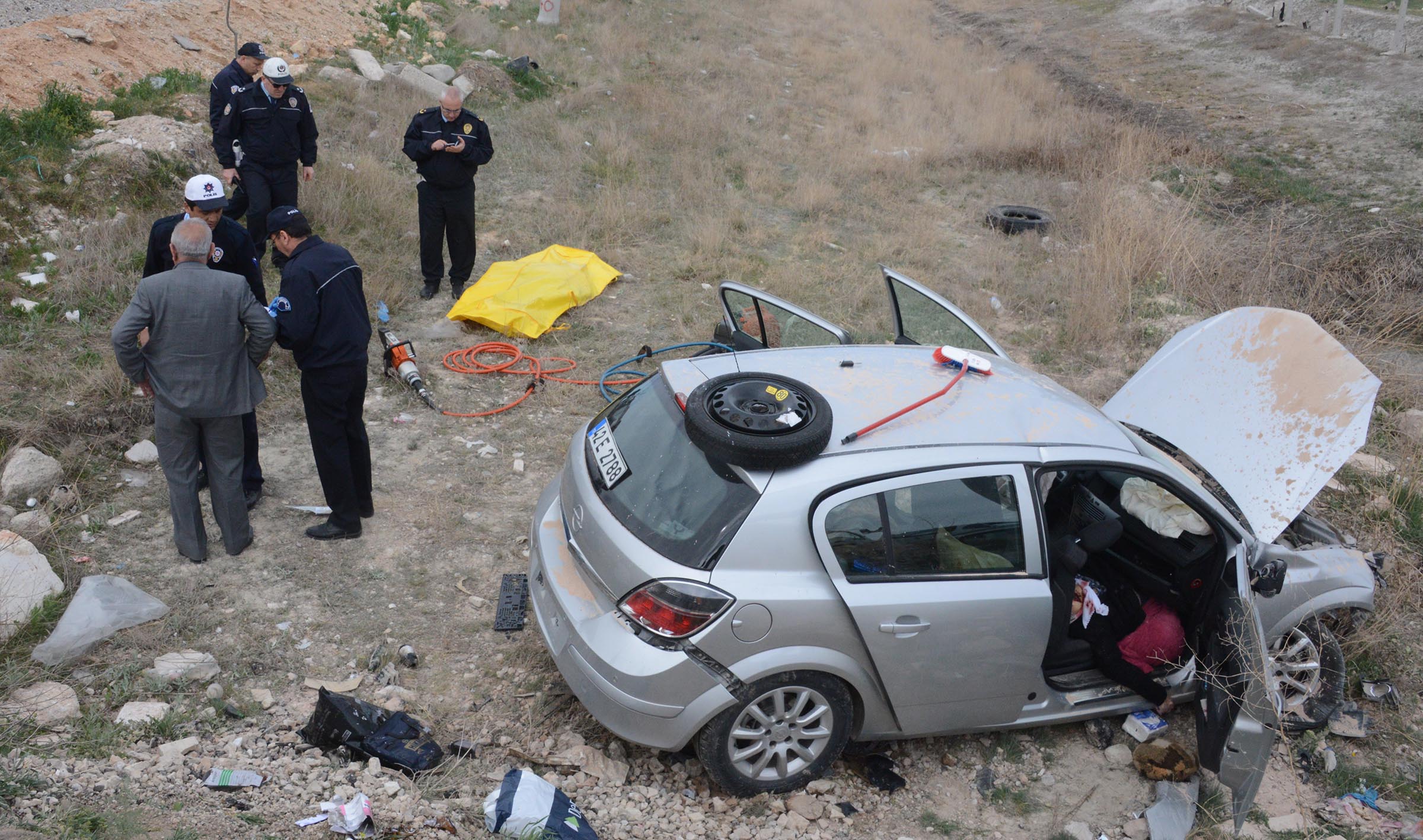 Anne ve Kızı Hastane Yolunda, Trafik Kazasında Hayatını Kaybetti ; 2 Ölü 2 Yaralı