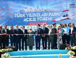 Türk Yıldızları Parkı Muhteşem Bir Törenle Açıldı