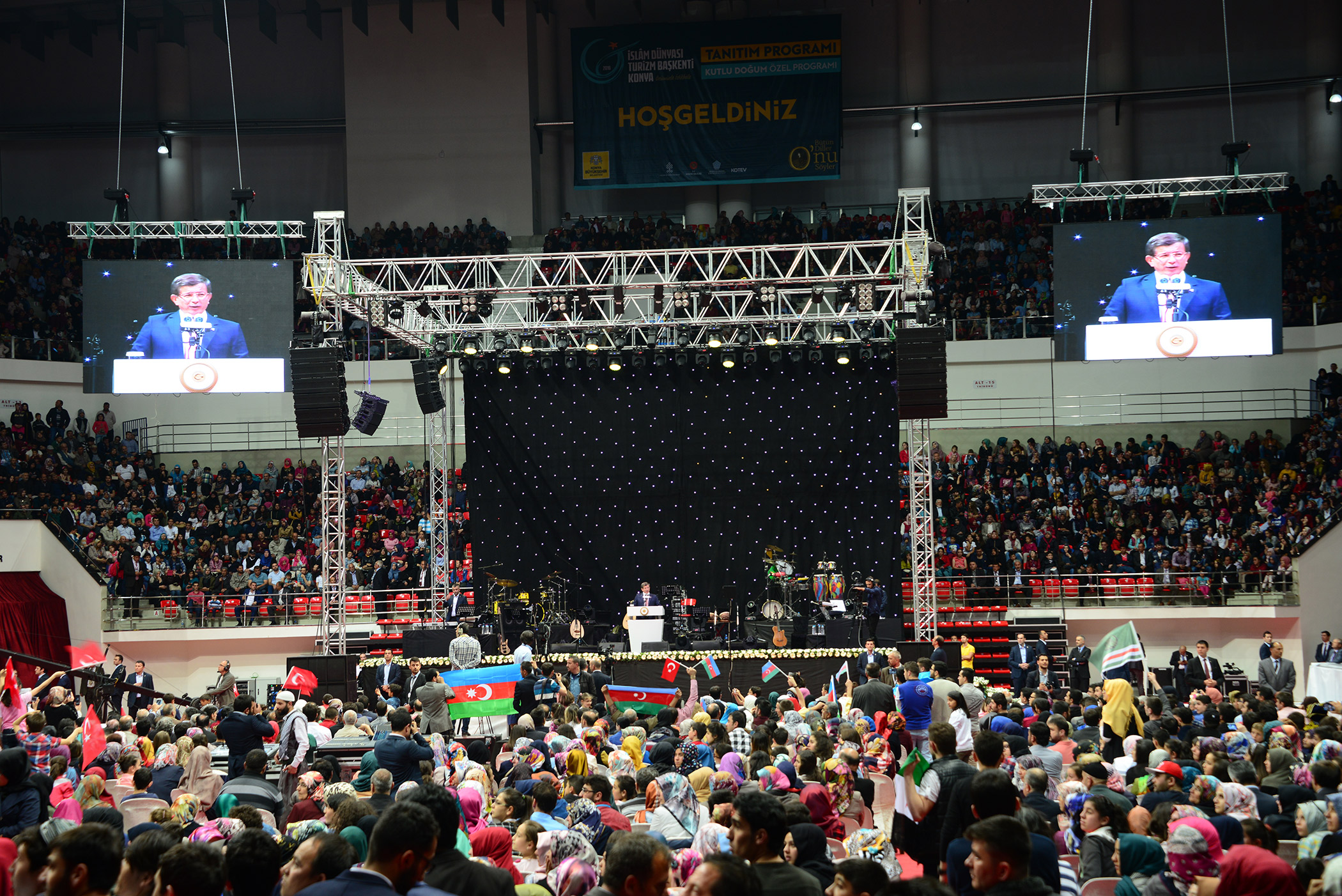 Başbakan Ahmet Davutoğlu: “Konya, İslam Dünyasının Aşk ve Muhabbet Merkezidir.”