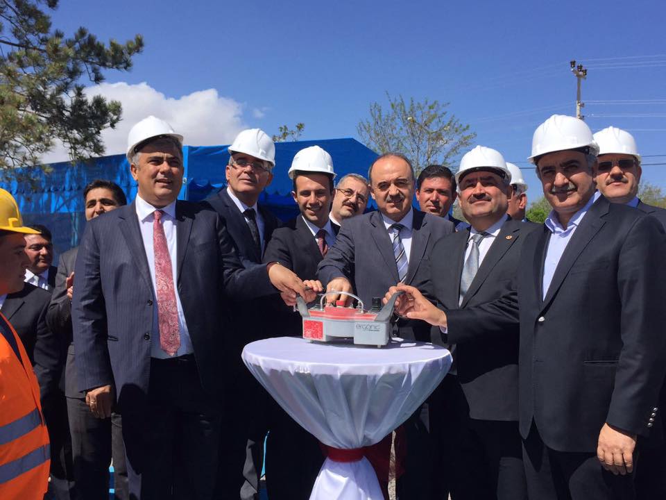 Emirgazi Hükümet Konağının Temeli  Törenle Atıldı