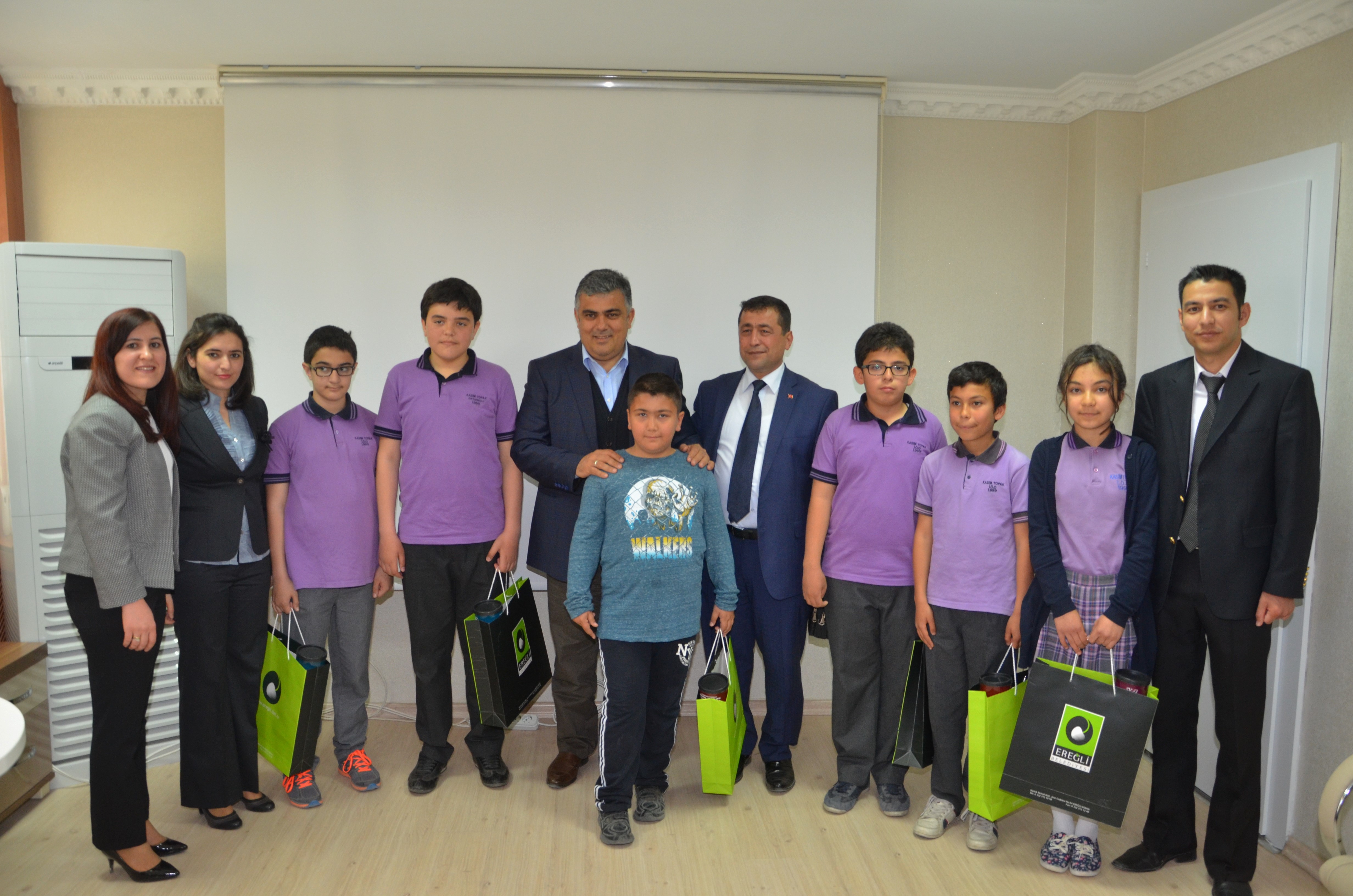 Başarılarını Başkanla Paylaştılar