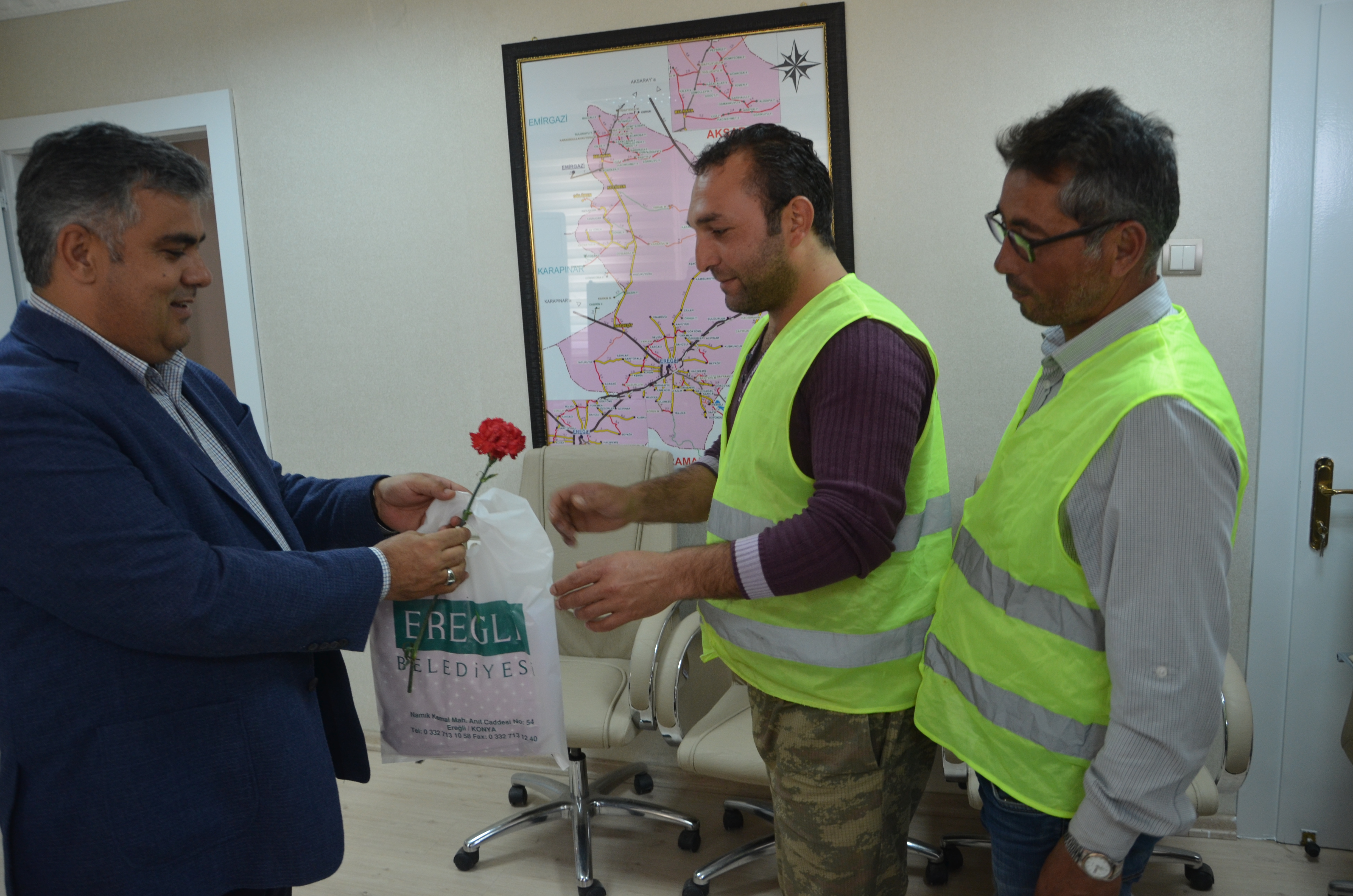 İşçi Bayramını Kutladı