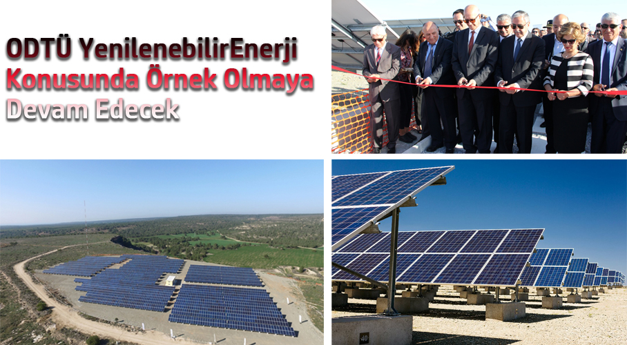 Kıbrıs’ın Güneşi ODTÜ Kuzey Kıbrıs Kampusu’na  Güç Sağlıyor