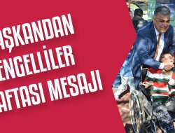 Başkandan Engelliler Haftası Mesajı