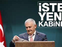 İşte Yeni Kabine