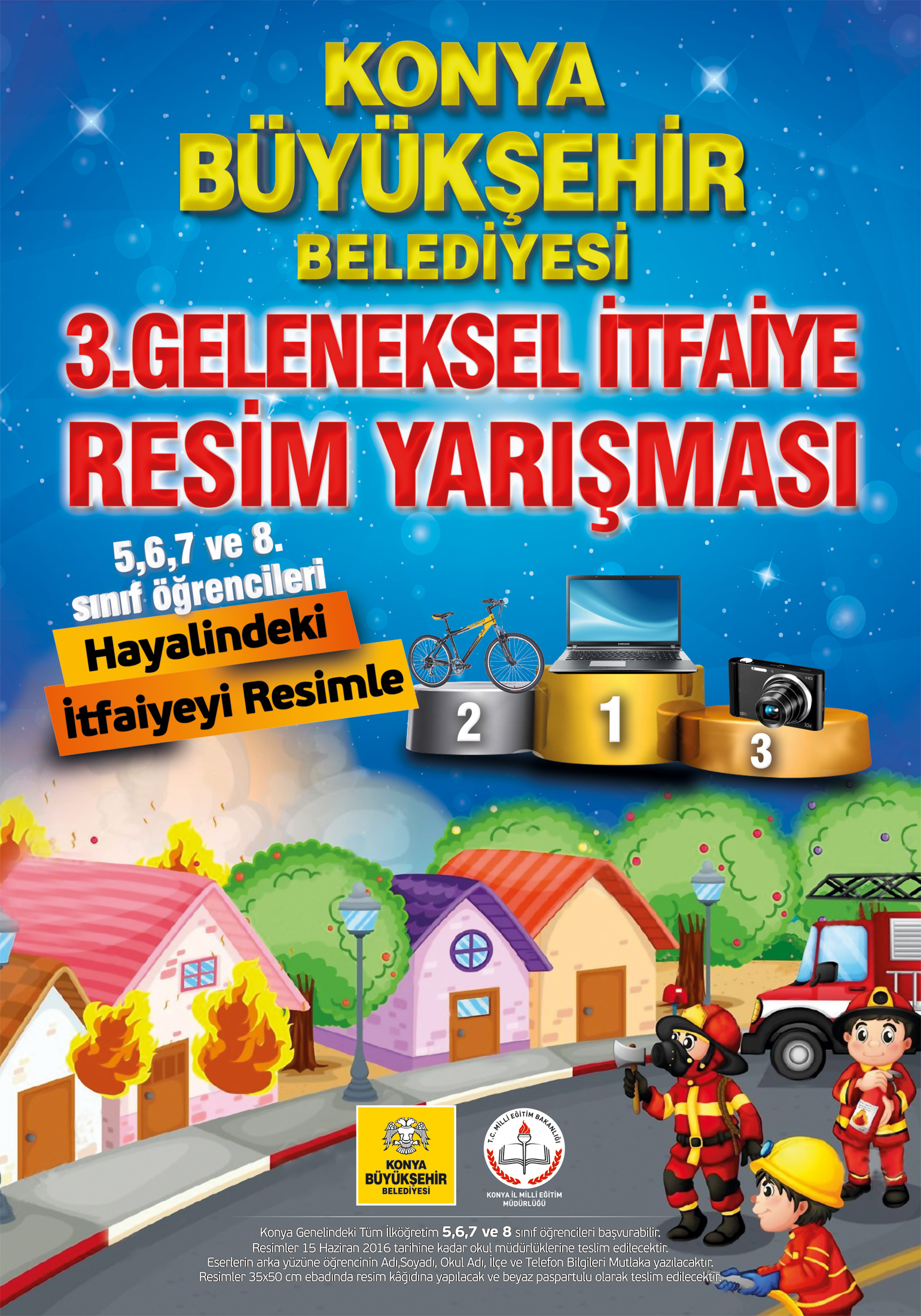 İtfaiye’den Resim Yarışması