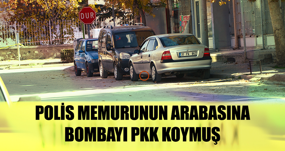 Ereğli’de Polisin Özel Otosuna  Bomba’yı PKK Koymuş