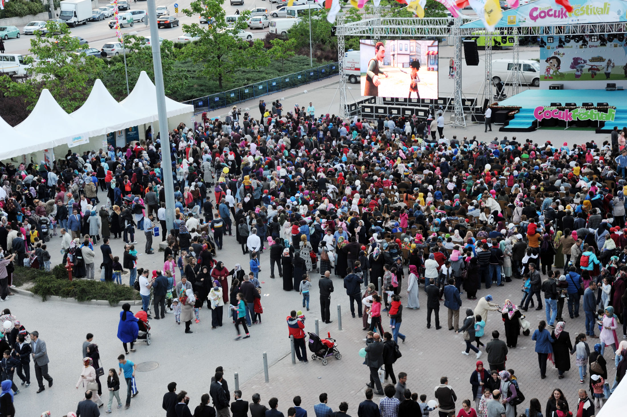 Konya Çocuk Festivali On Binlerce Çocuğu Ağırladı